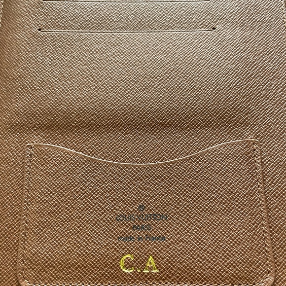 LOUIS VUITTON MONOGRAM BLOC A4 NOTEBOOK AGENDA COVER RARE - Picture 3 of 5